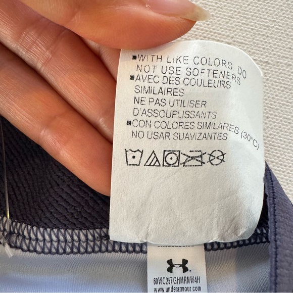 NWT Under Armour Women’s S Compression Bike Shorts High Rise 8” Geometric Print - Picture 9 of 12